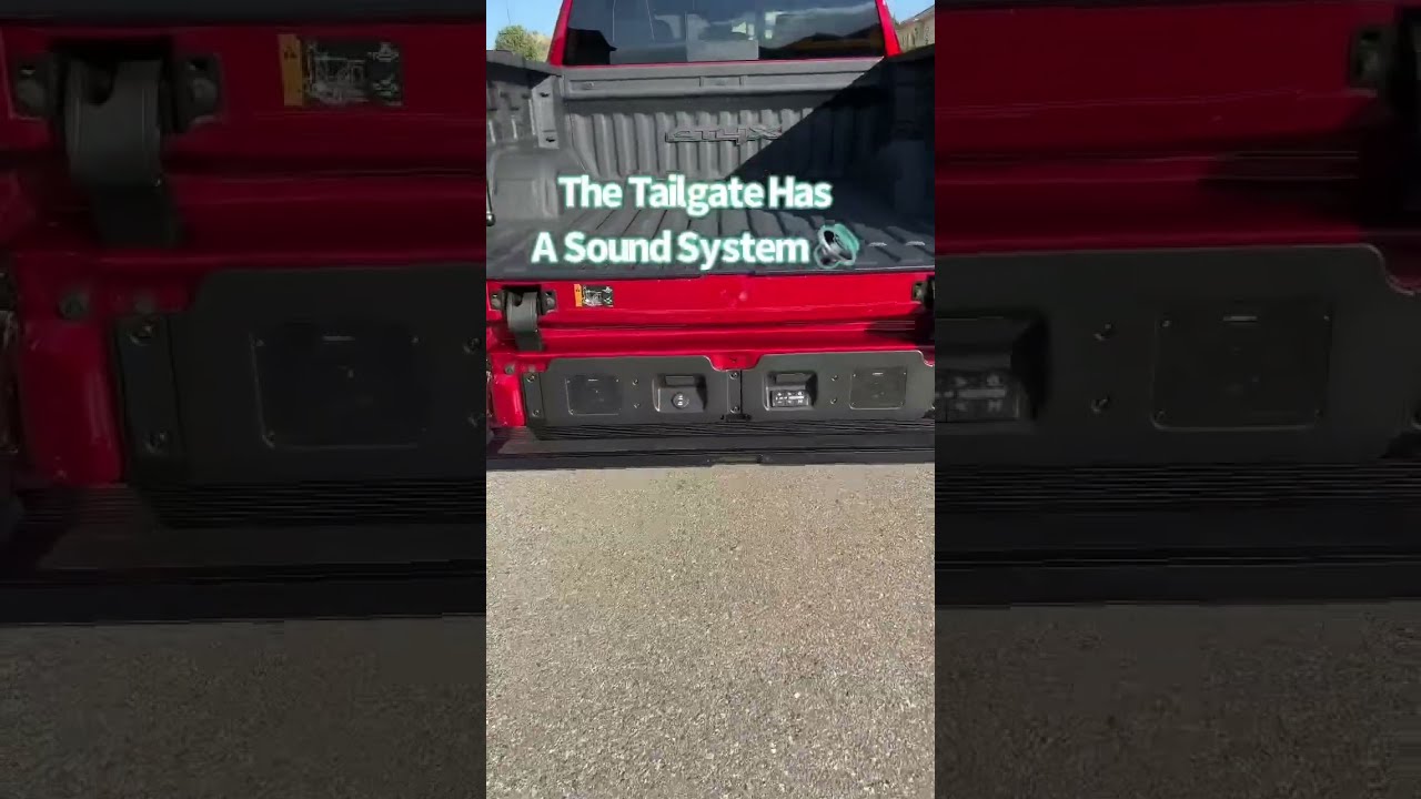 This Tailgate Has a Built-In Sound System That'll Blow Your Mind