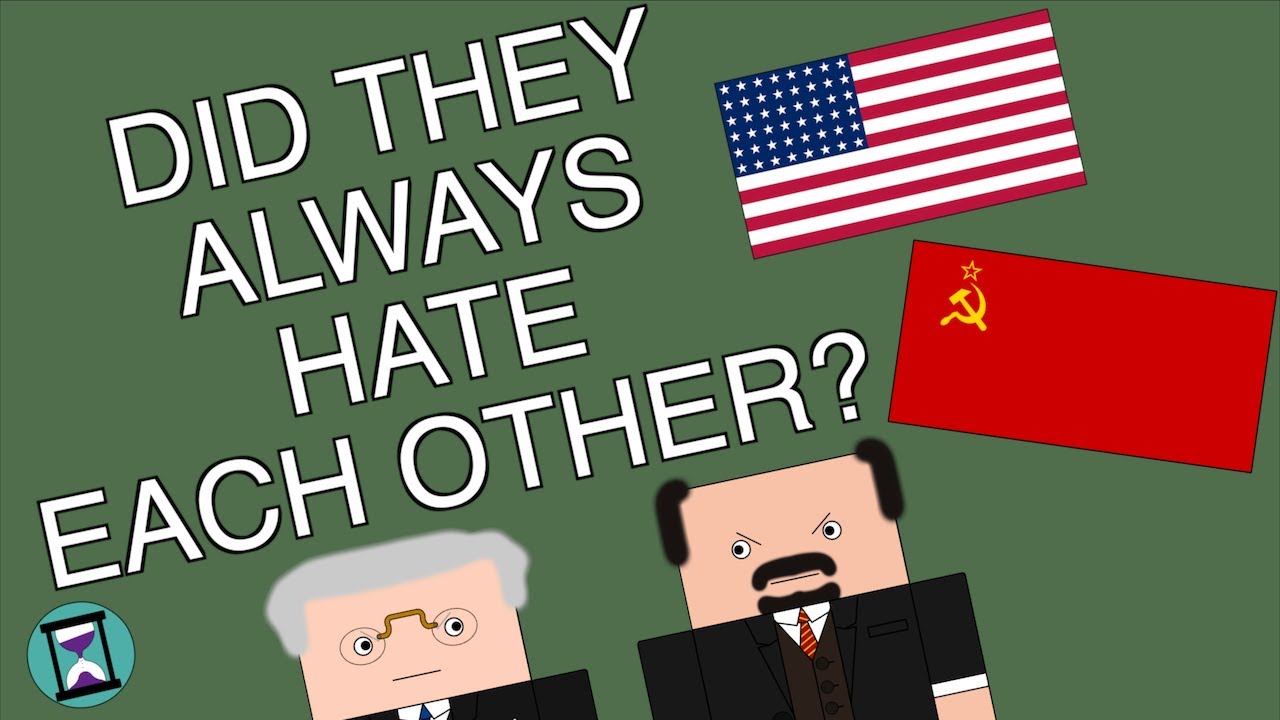 Did the USA and USSR always hate each other? (Short Animated Documentary)