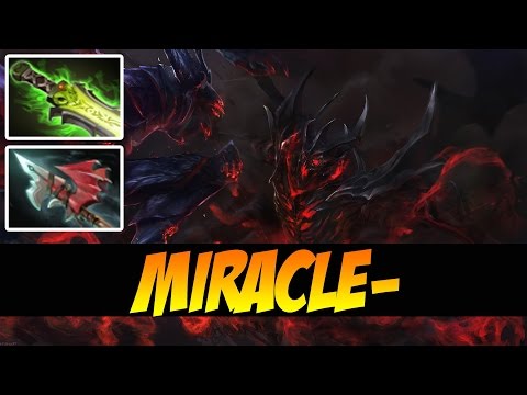 9000 MMR Shadow Fiend by Miracle  vs Paijkat, Mage, Xcalibur Dota 2