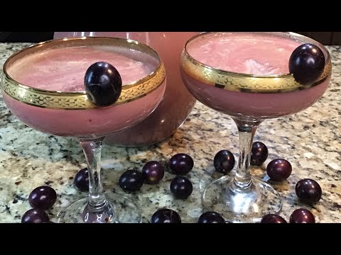 Juicy Homemade Muscadine Grape Juice | Incredible health benefits |#delicious #Amazing # healthy