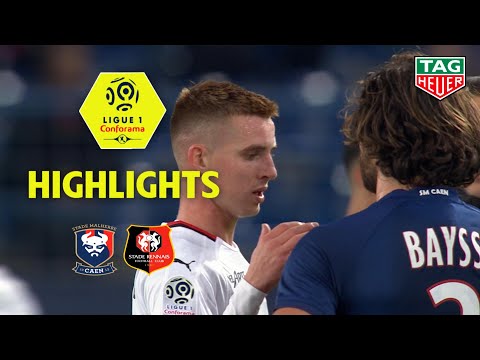 SM Caen - Stade Rennais FC ( 1-2 ) - Highlights - (SMC - SRFC) / 2018-19