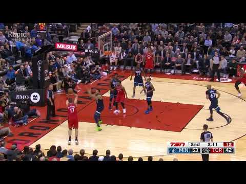 Minnesota Timberwolves vs Toronto Raptors Full Game Highlights | Jan 30, 2018 | NBA Season