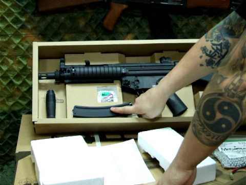 TANIEMILITARIA.PL - PREZENTACJA MODELU ASG MP5A4 R.I.S. (CM.041B) FIRMY CYMA - CM041