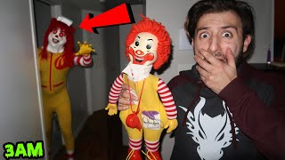 DONT SUMMON RONALD MCDONALD USING A VINTAGE RONALD MCDONALD DOLL AT 3AM | RONALD CAME TO MY HOUSE