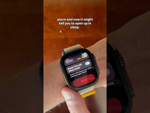 watchOS 11.4 Asegurará que No Te Pierdas las Alarmas