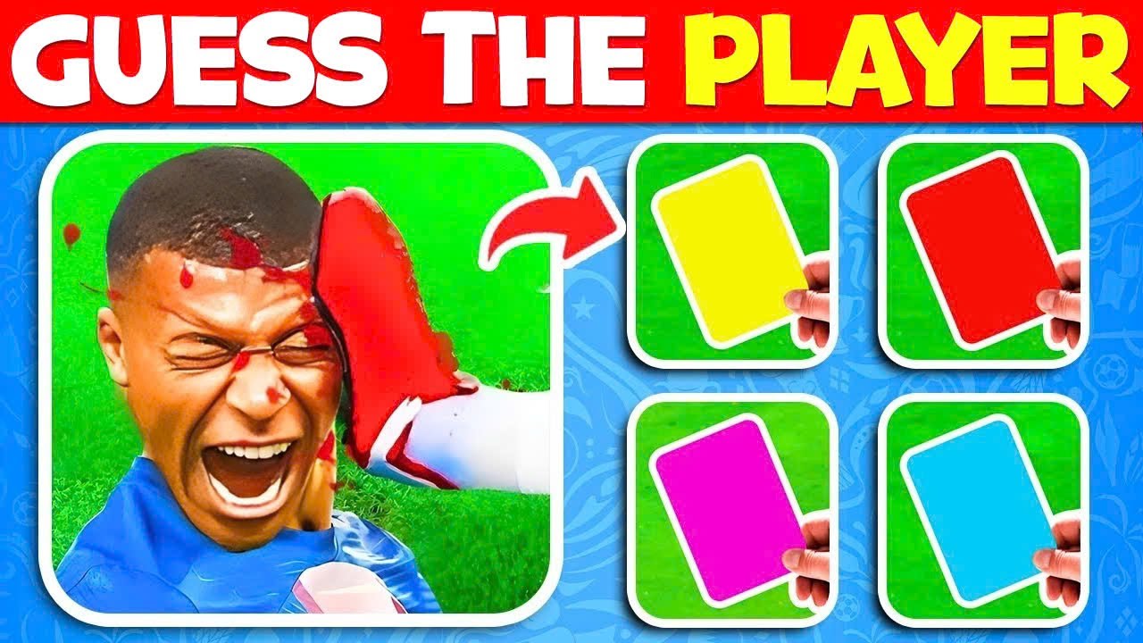 (FULL) Guess Football Player by his INJURY and RED CARD ❤️‍🩹🏐 Football Quiz about Ronaldo, Messi