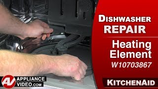 KitchenAid Dishwasher - Dishes Not Drying - Heating Element Repair and Diagnostic