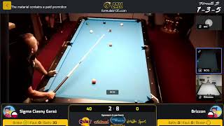 Brizzon Team vs Sigma Ciasny Garaż - Formula B135 9 ball Teams League