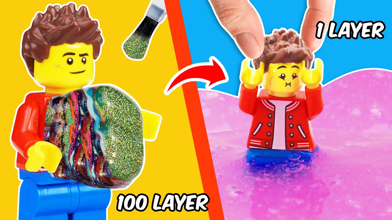 Trapping Cursed LEGO Minifigures with 100 Layers of Candy…| FUNZ Bricks