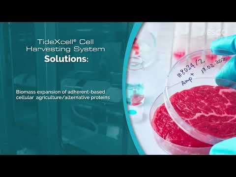 نظام الحصاد TideXcell® Harvesting System | مميزات النظام | Esco VacciXcell