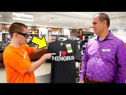 Buying Inappropriate Shirts Prank!