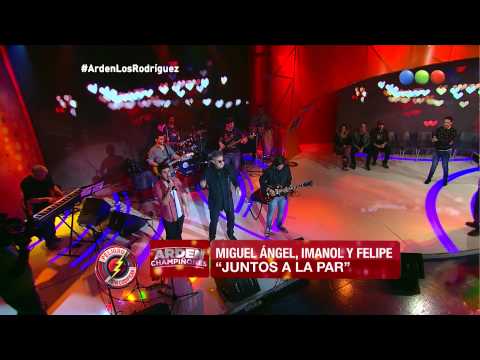 Arden Champiñones, Los Rodríguez cantan Juntos a la par - Peligro sin codificar 2015