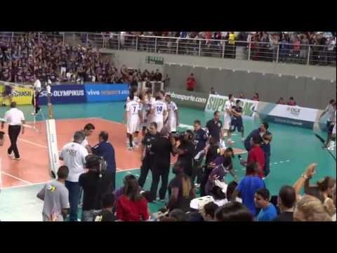 2º jogo da semi Final Superliga 2012/2013 * Vivo Minas 3 x 0 RJX