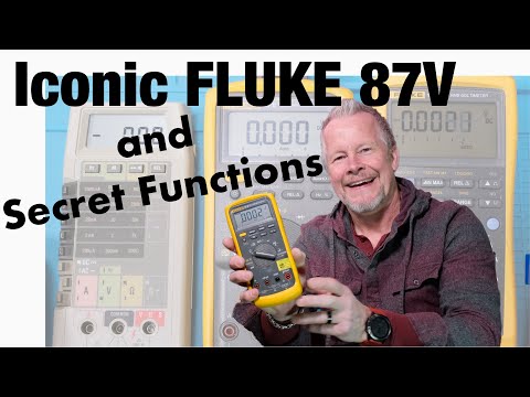 The Iconic FLUKE 87 with secret operations #FLUKE87V #IconicFluke #bestmultimeter #bestFluke #87V