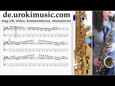 Saxophon Alt Lernen Romeo Santos - Propuesta Indecente Teil#1 Saxophonunterricht Noten Schule Lied