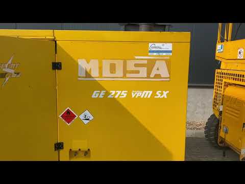 MOSA Volvo TAD 734 GE 275 kVA Supersilent generatorset stocknr 3959