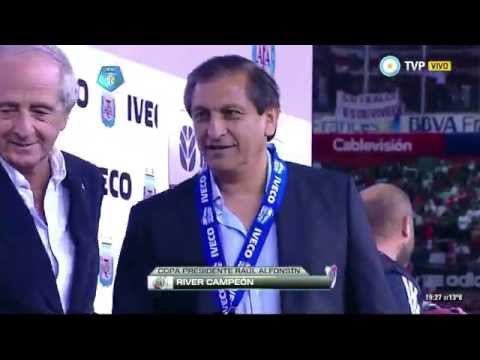 Los goles y el festejo de River campeón