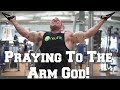 Arms & Eating Contest With Super Bowl Champ Heath Evans