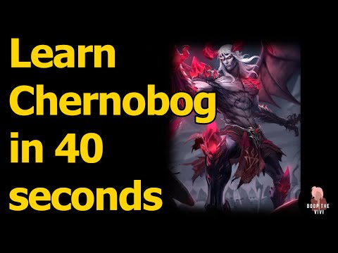 HOW TO PLAY CHERNOBOG IN 40 SECONDS - QUICK SMITE GOD GUIDE
