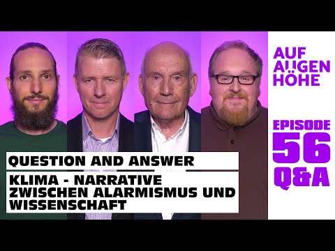 Q&A zum Thema: KLIMA-NARRATIVE mit Anthony Lee, Michael Limburg, Markus Fiedler und Felix Feistel