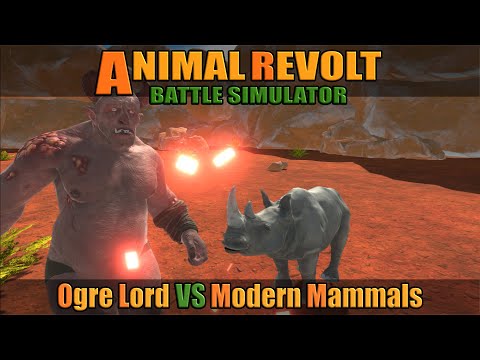 Ogre Lord vs Modern Mammals - Animal Revolt Battle Simulator