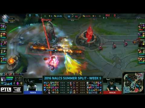 Liquid vs Team Envy Highlights, Game 1 NA LCS Week 5 Day 2 Summer 2016   TL vs NV G1