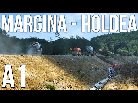 AUTOSTRADA A1 Margina - Holdea | Stadiu Lucrări 31.07.2025