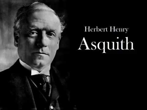 The voice of Henry Herbert Asquith - 1909