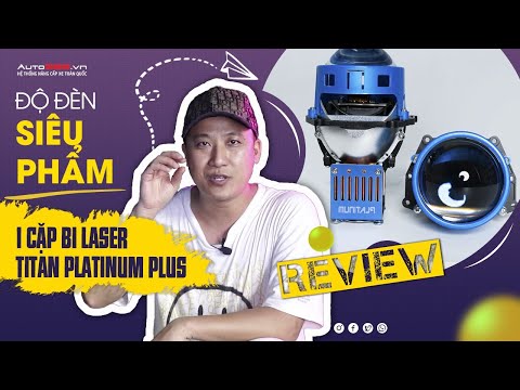 Test ánh sáng một cặp bi laser Titan Platinum Plus
