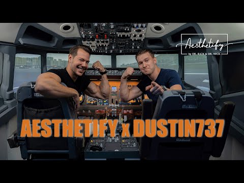 AESTHETIFY VLOG Folge 09: Pilot ausgefallen – kann Rick übernehmen? 😱✈️