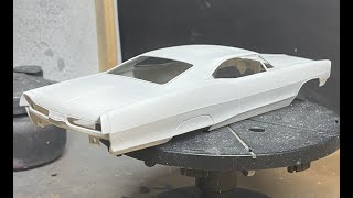"Chopped" HASEGAWA AMERICAN Coupe Type P Part 2 　ハセガワ・アメリカン・クーペ　タイプP　”チョップド”　その２