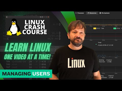 Linux Crash Course -  Managing Users