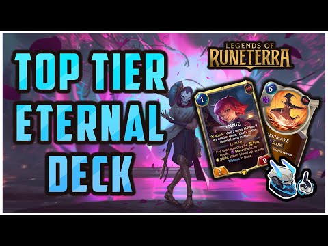 BEST Jhin Annie Deck Profile To Climb Eternal In LoR Patch 6.11