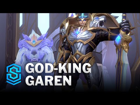 God-King Garen Wild Rift Skin Spotlight