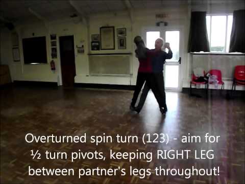 Spin turn, turning lock