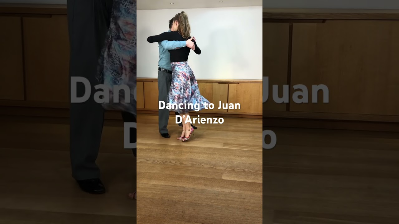Dancing to Juan D’Arienzo #dance #tango #tangodancing