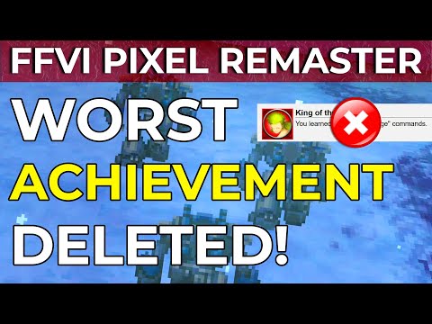 Final Fantasy VI Pixel Remaster Removes an INFAMOUS Trophy / Achievement!
