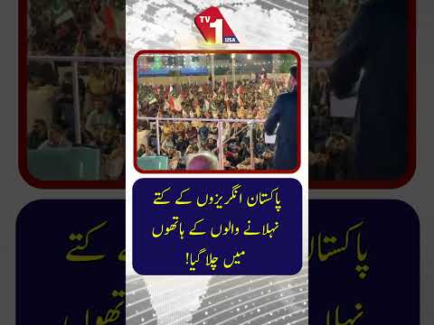 پاکستان ان لوگوں کے ہاتھ میں چلا گیا جو انگریزوں کے کتوں کو نہلایا کرتے تھے۔