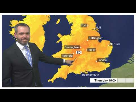 UK WEATHER FOR THE WEEK AHEAD 18/05/2023 - BBC Weather UK Weather Forecast Latests with Ben Rich