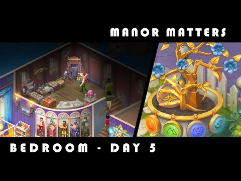 Manor Matters New House - The Bedroom - Day 5 - Android Gameplay