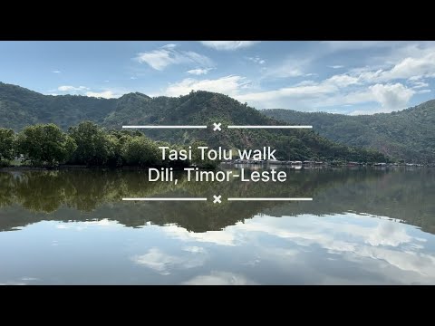 Tasi Tolu walk in Dili, capital of little visited Timor-Leste