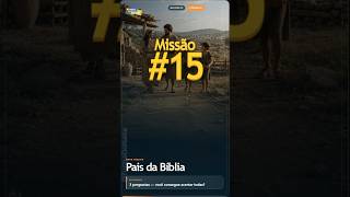 Você acerta estas 3 perguntas bíblicas? 👀 | Missão #15 #shorts #quizbiblico #desafiobiblico