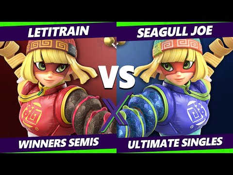 S@X 360 Online Winners Semis - Seagull Joe (Min Min, Diddy Kong) Vs. LetItRain (Min Min, Cloud) SSBU