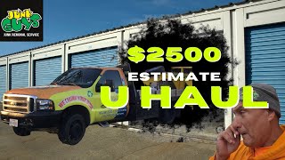 Storage Facility Clean Out In Dallas , Texas $2500.00  #junkremoval