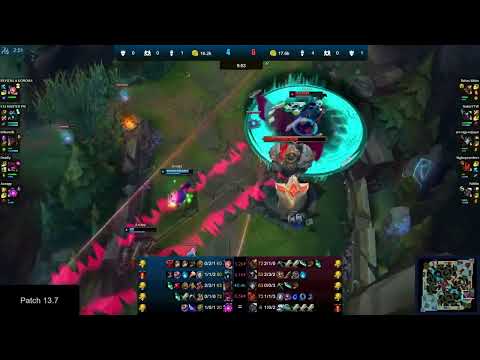 🔹[FCB] Deadly🔹Azza -VS- 🔸[XL] Patrik🔸Fabi0o - LoL Ranked Replay