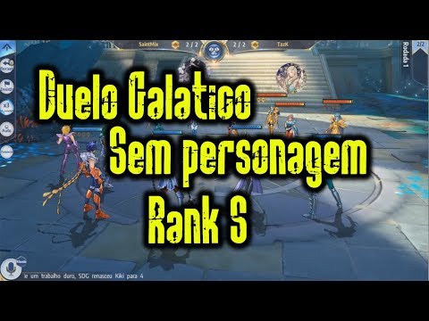 Duelo Galatico PVP Sem Personagem Rank S  - Saint seiya Awakening