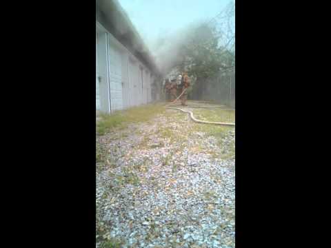 Barboursville Fire Dept Iroquois Trail Storage Unit Fire