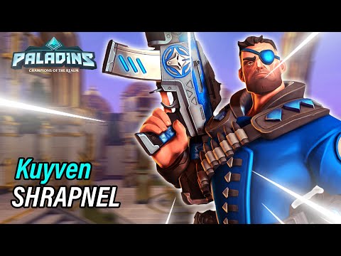 Kuyven Viktor Pro Competitive l MASTER l SHRAPNEL l PALADINS GAMEPLAY