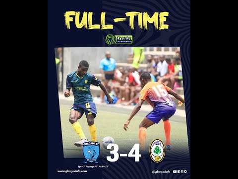 MATCH HIGHLIGHT: GBAGADA 3 - 4 DANNAZ