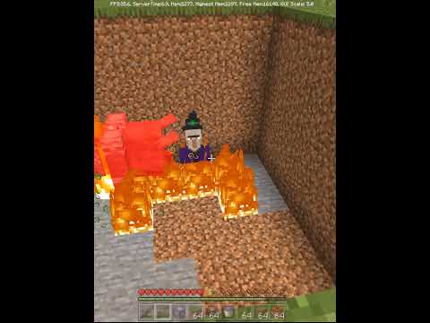 OpTube - I'm lovin' it! - Cursed potion tree! Ravager vs Witch 2! - OpTube Minecraft n30111